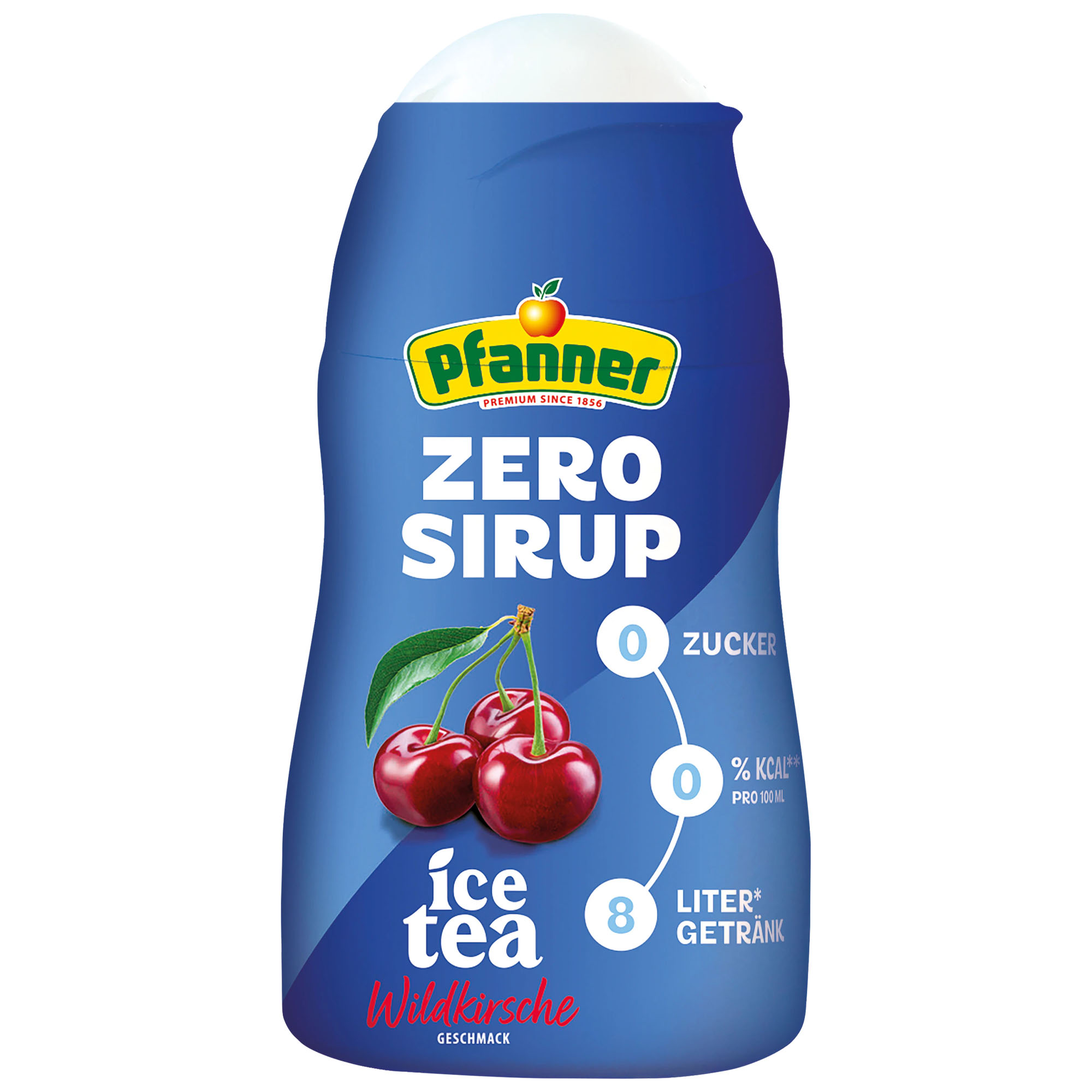 PFANNER Zero Sirup Ice Tea Wildkirsche Geschmack 57ml