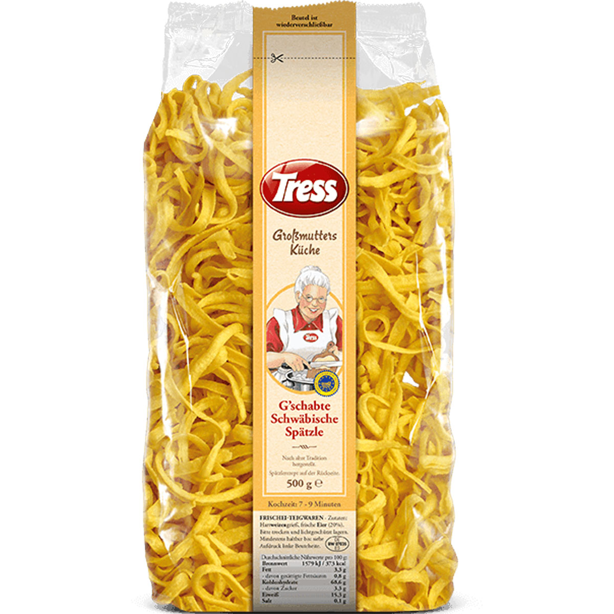 TRESS - Großmutters Küche G´schabte Schwäbische Spätzle 500g