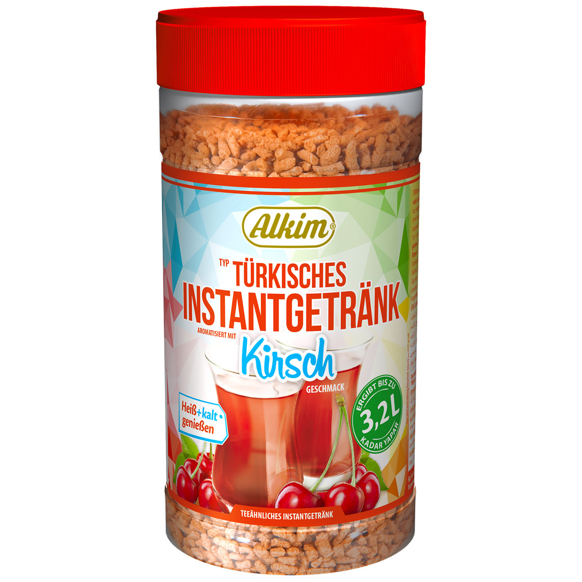 ALKIM - Typ Türkisches Instantgetränk Kirsch Geschmack 400g