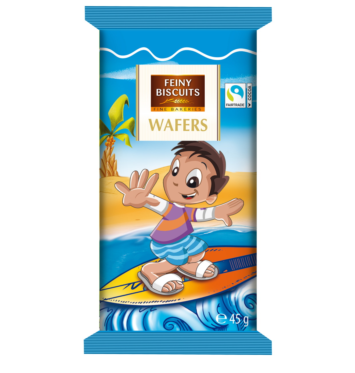 FEINY BISCUITS - Wafers Choco Snacks 5er Pack