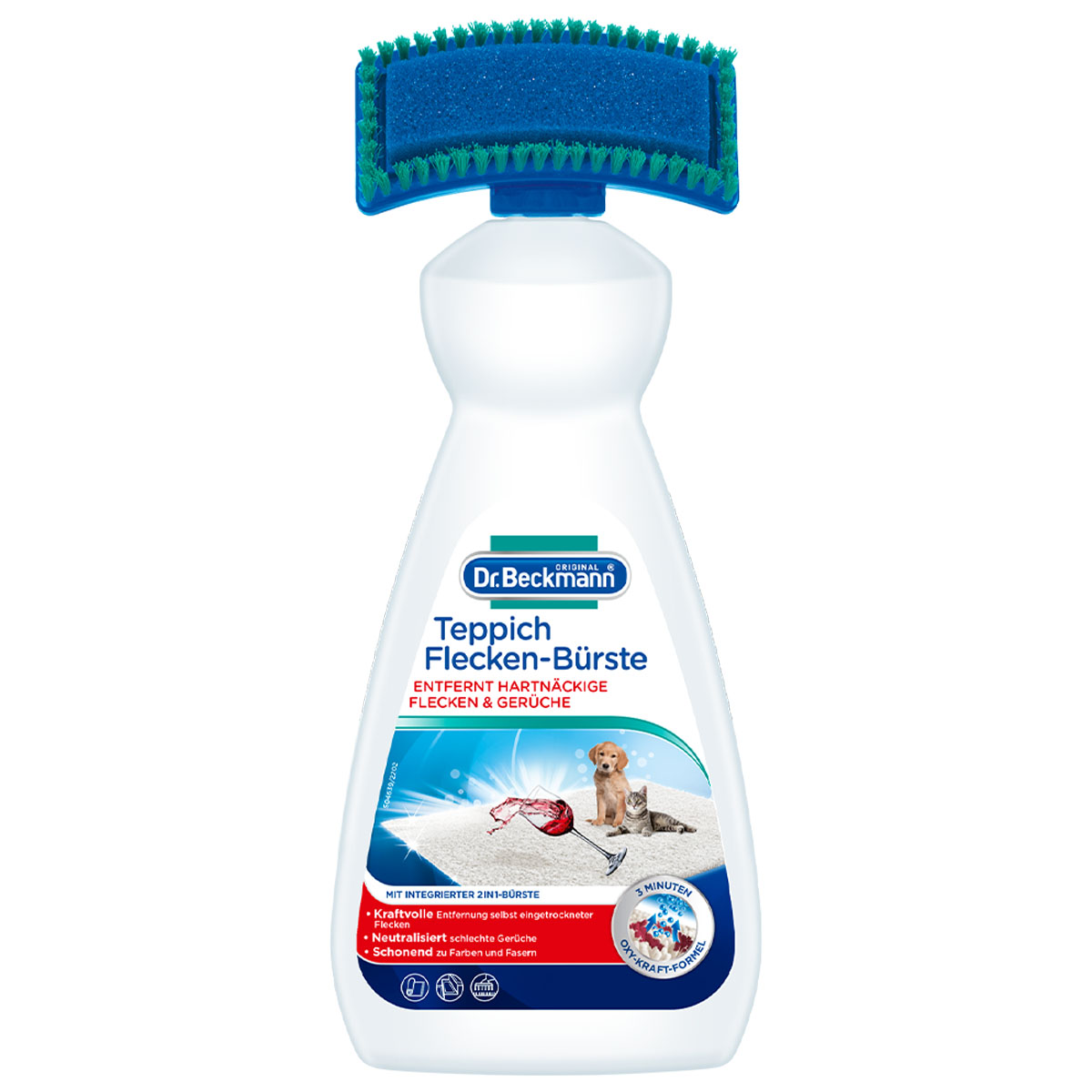 DR. BECKMANN Teppich Flecken Bürste 650ml