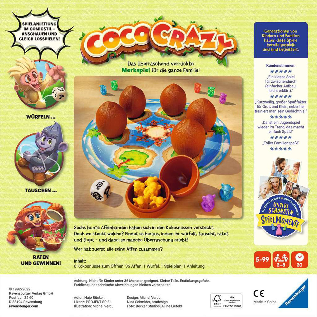 RAVENSBURGER - Coco Crazy 