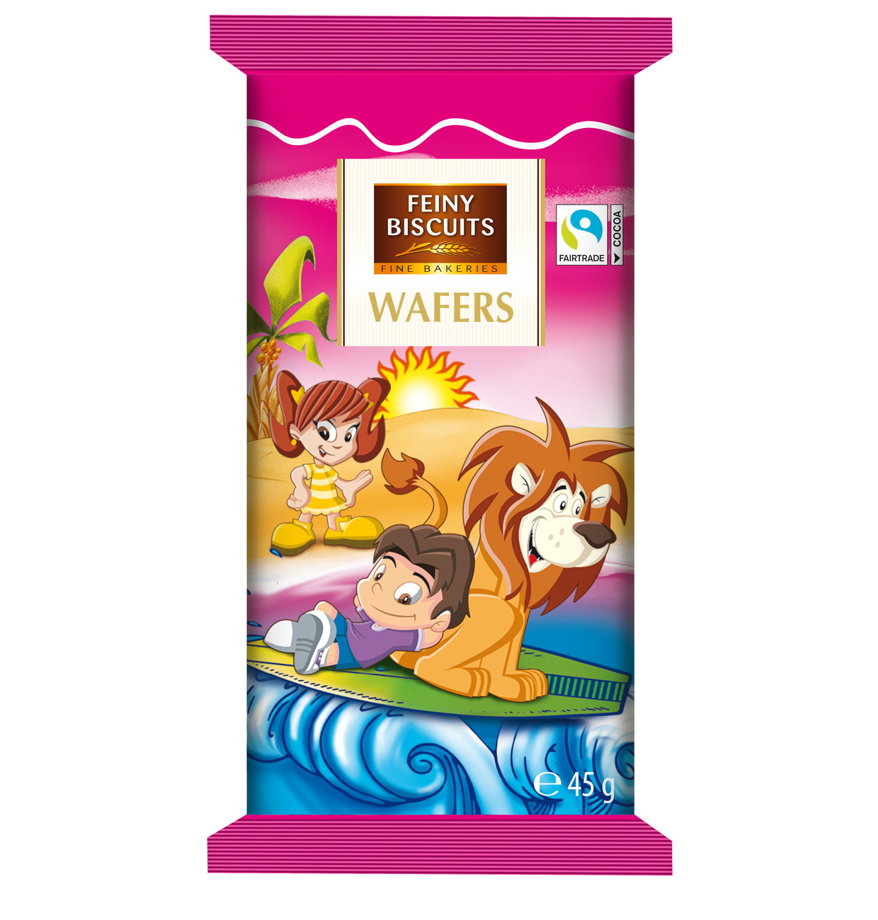 FEINY BISCUITS - Wafers Choco Snacks 5er Pack