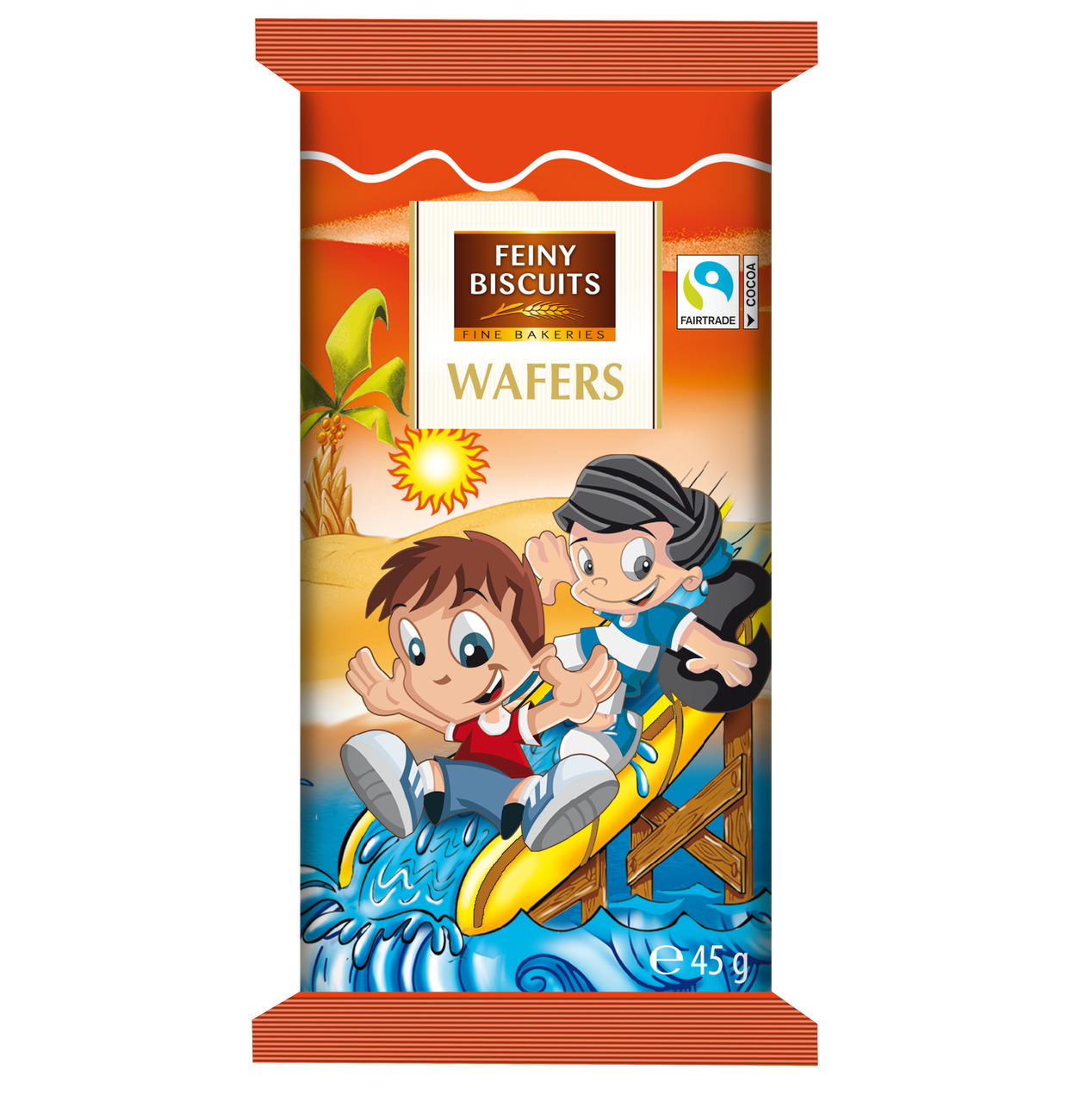 FEINY BISCUITS - Wafers Choco Snacks 5er Pack