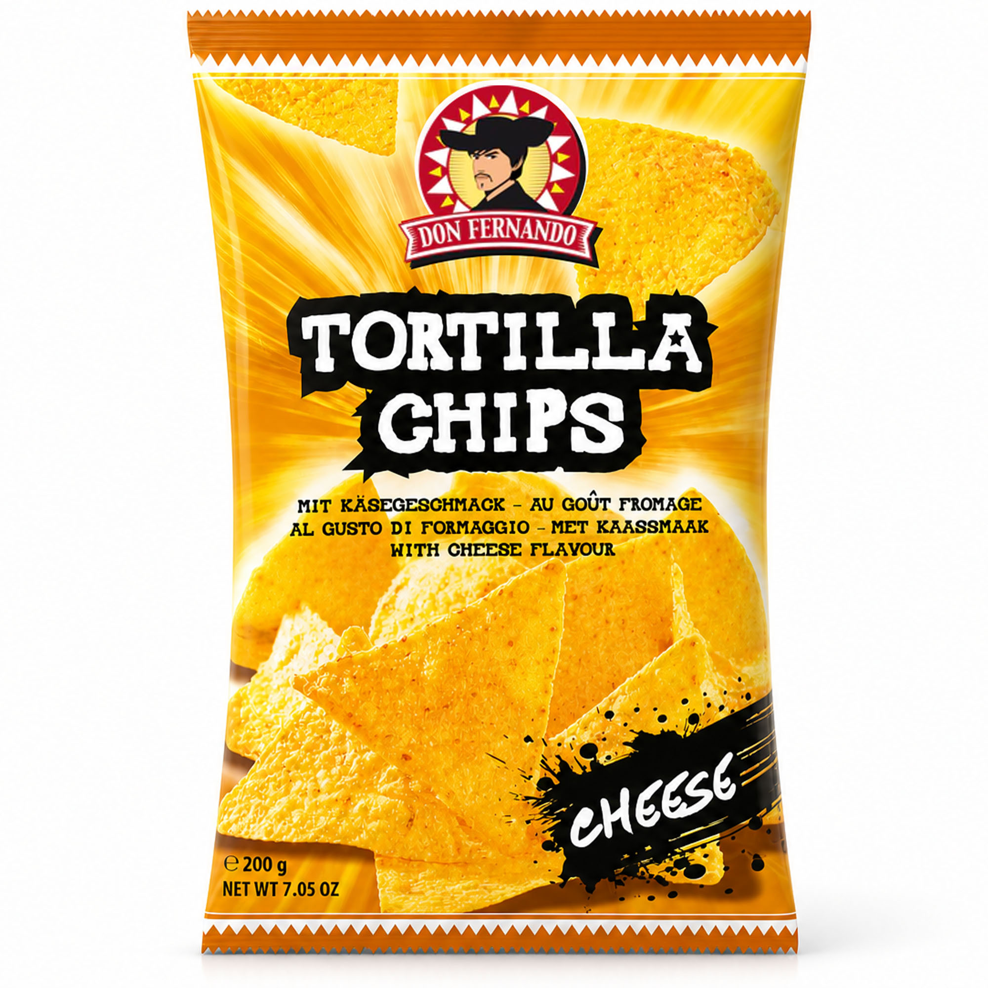 DON FERNANDO Tortilla Chips Cheese 200g