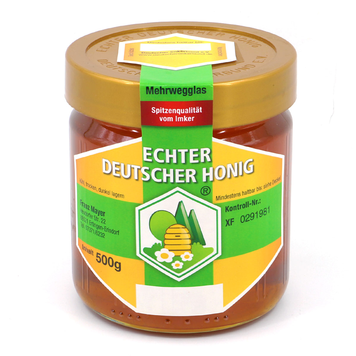 Echter Deutscher Honig flüssig 500g