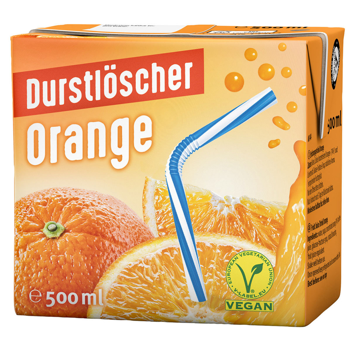 DURSTLÖSCHER Orange 500ml
