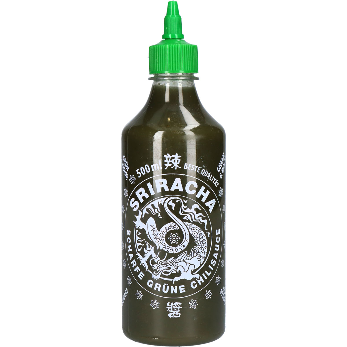 A-ONE Sriracha Scharfe grüne Chilisauce 500ml