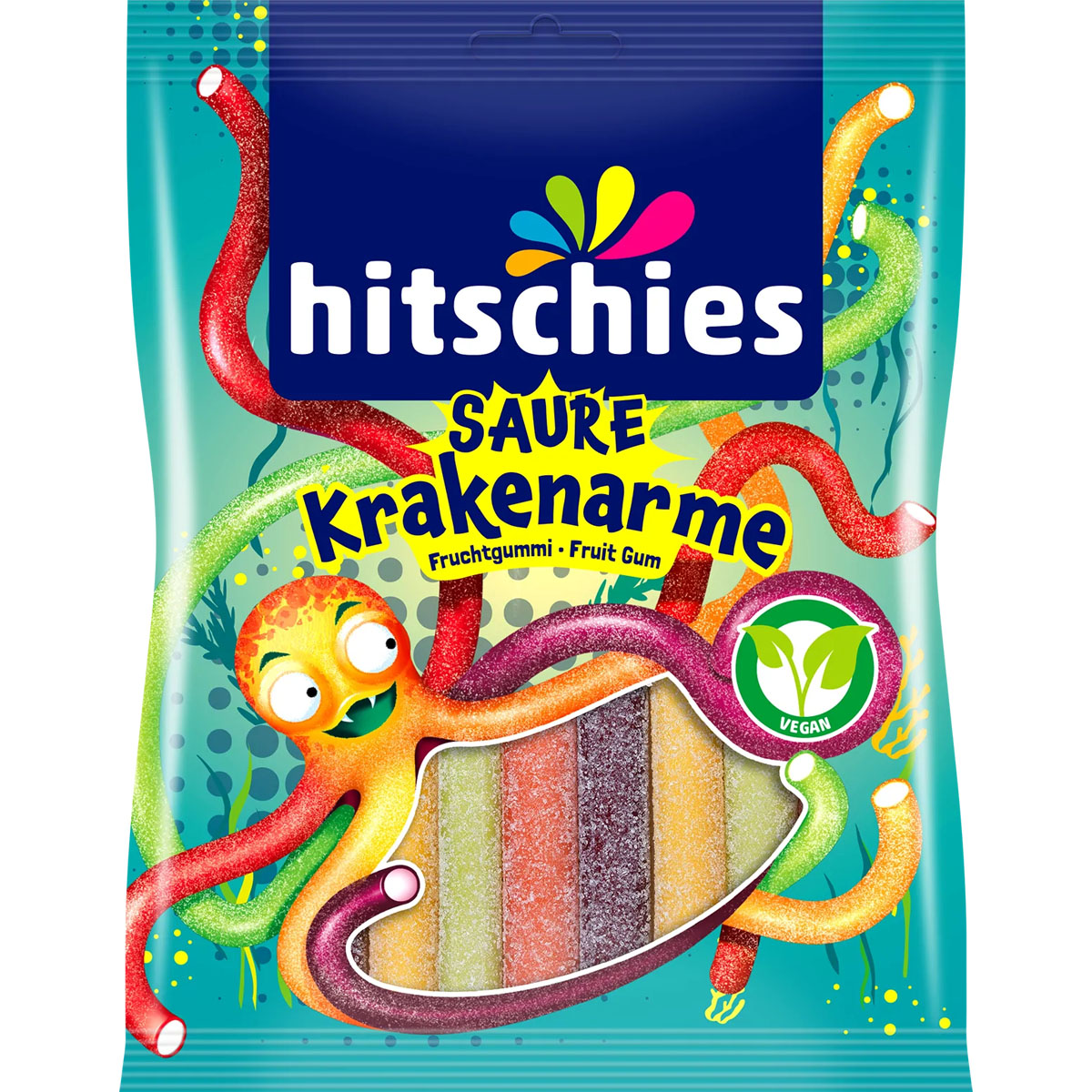 HITSCHIES Saure Krakenarme Fruchtgummi 125g