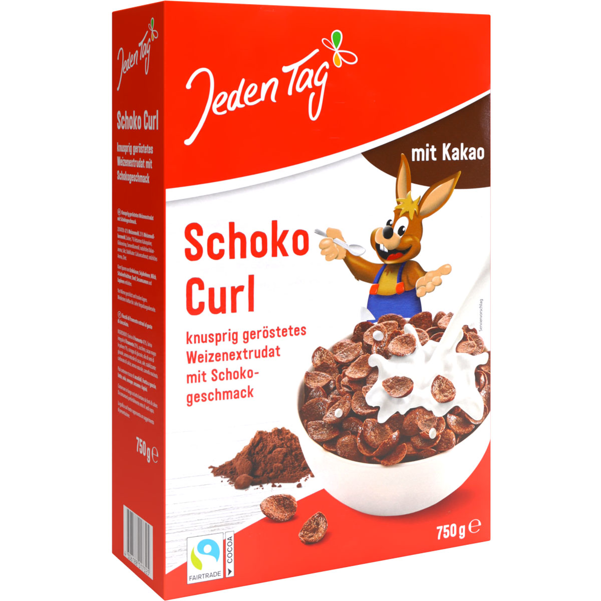 JEDEN TAG - Schoko Curl 750g