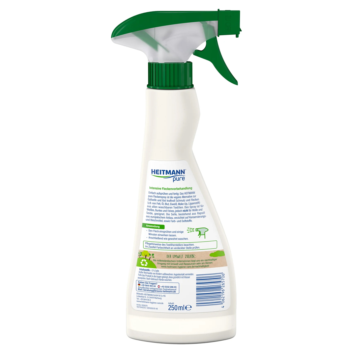 HEITMANN PURE Fleckenspray 250ml