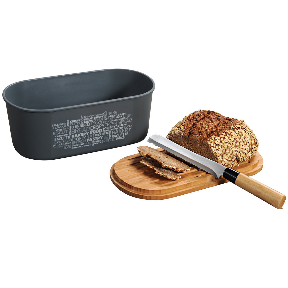 KESPER - Brotbox mit Schneidebrett