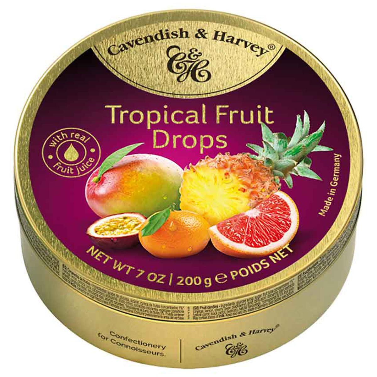 CAVENDISH & HARVEY Tropical Fruit Drops 200g