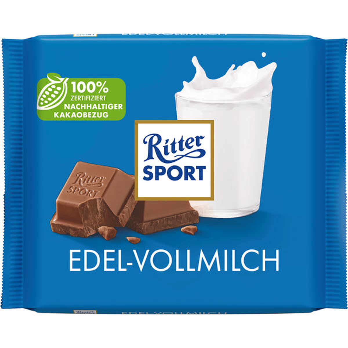 RITTER SPORT - Edel Vollmilch 100g