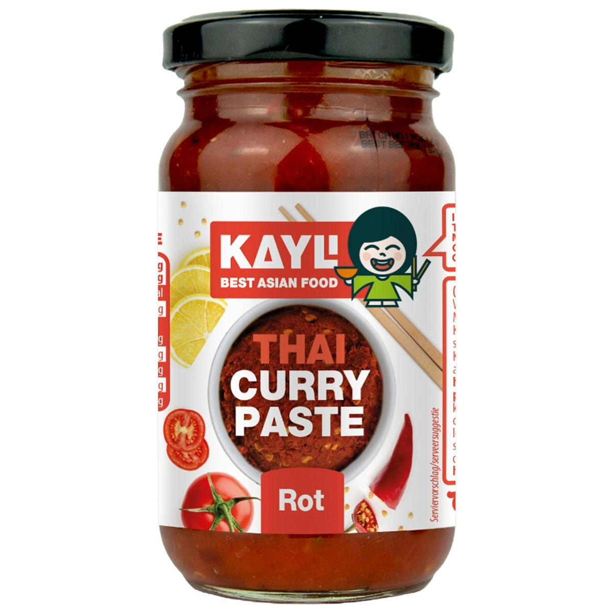 KAY LI Thai Curry Paste Rot 200g