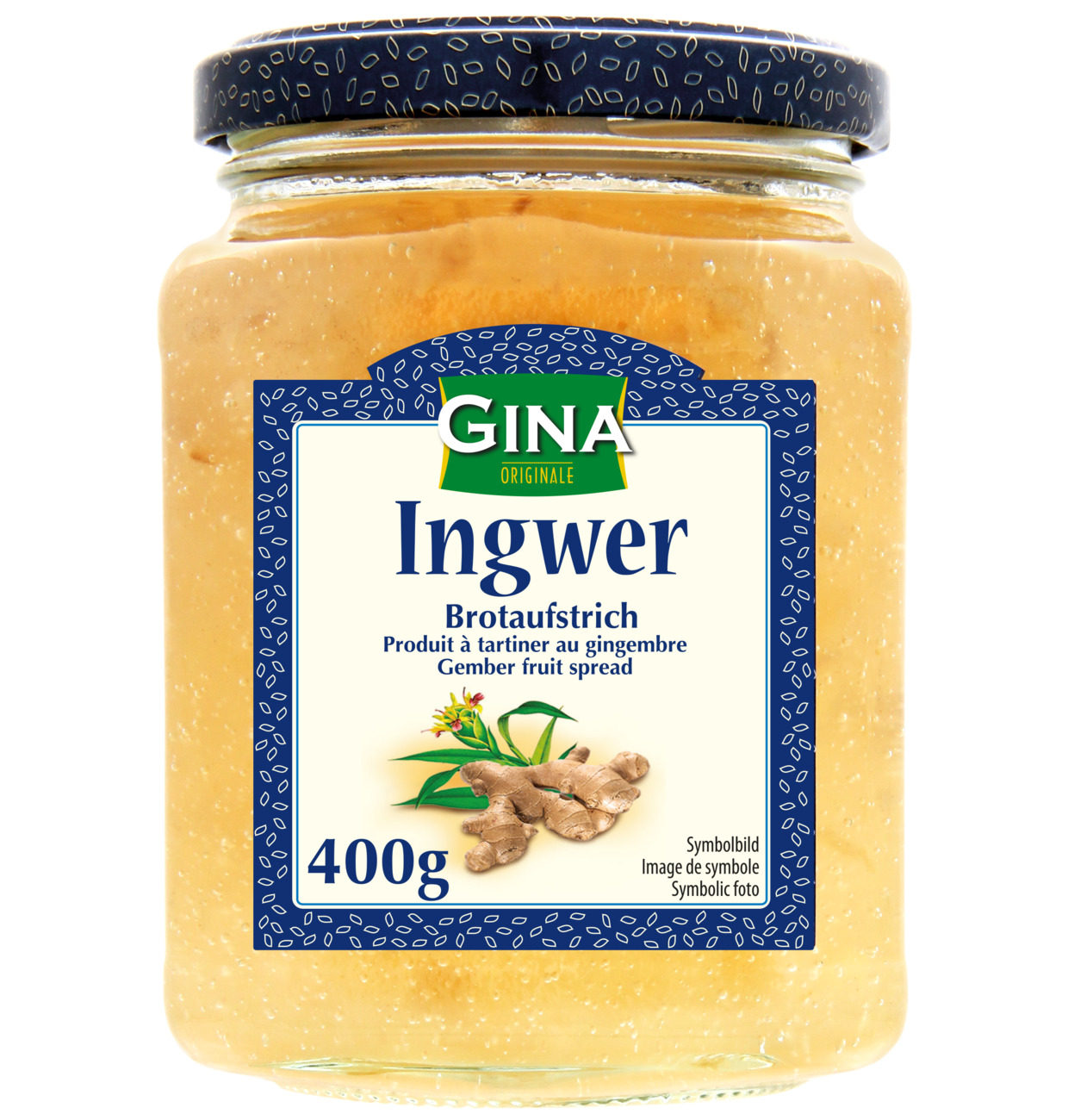 GINA Ingwer Brotaufstrich 400g
