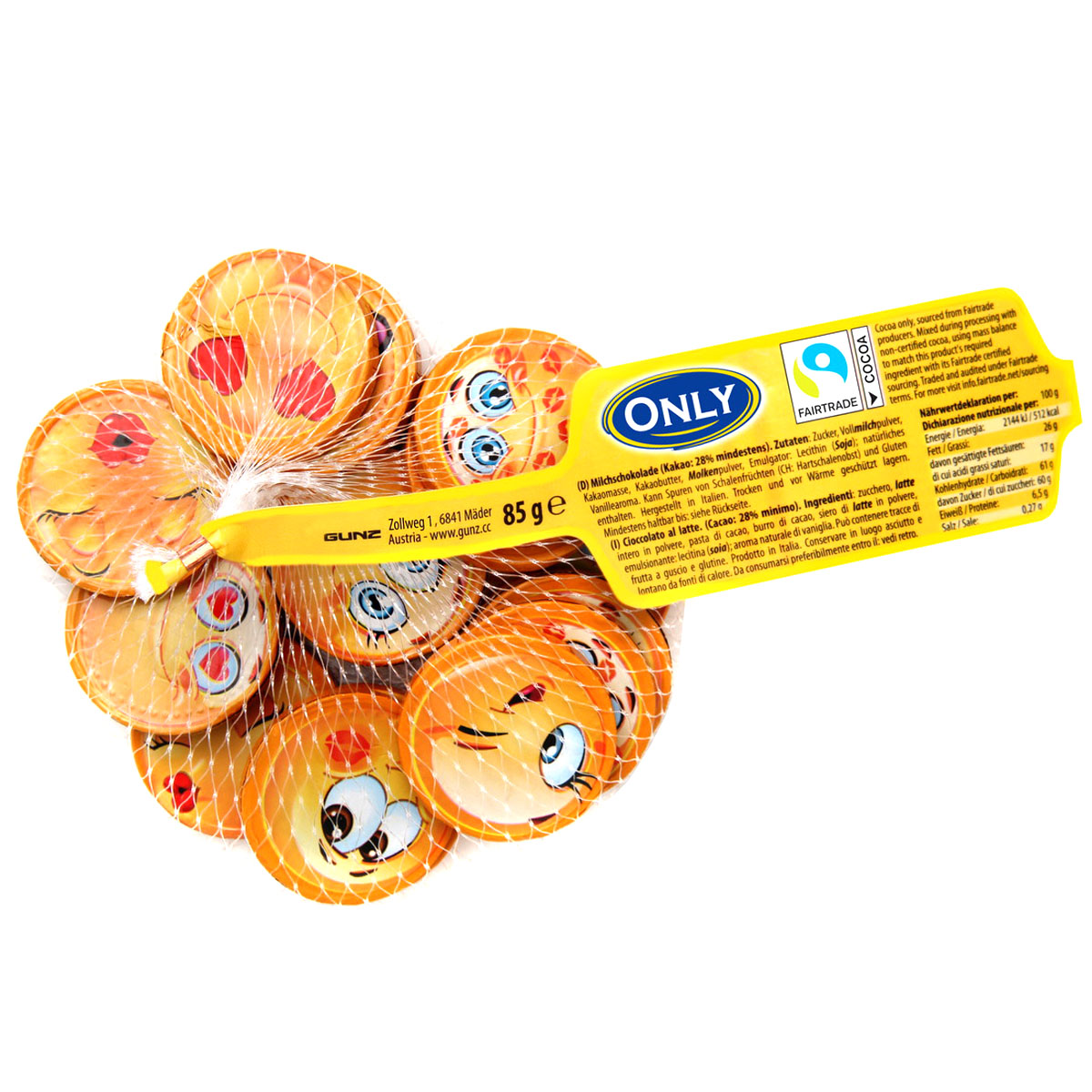 ONLY - Milchschokolade Emoji 85g