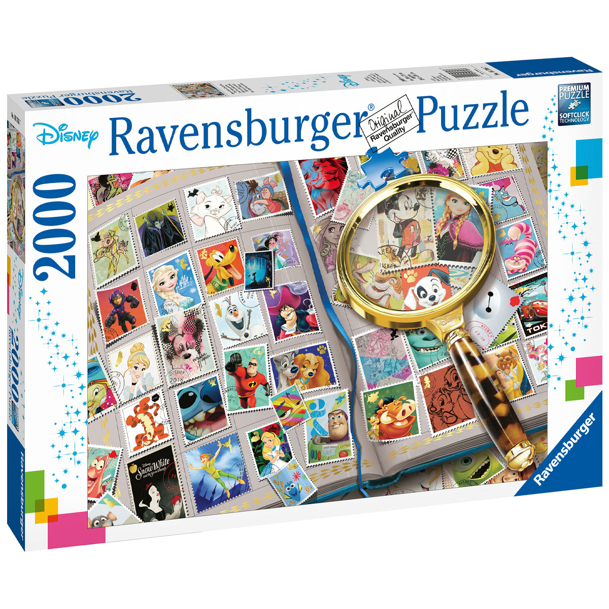 Ravensburger Puzzle - Meine liebsten Briefmarken, 2000 Teile