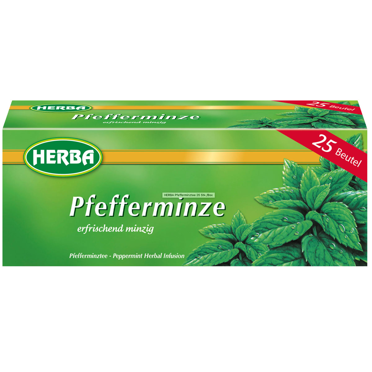 HERBA - Pfefferminze 25 Beutel