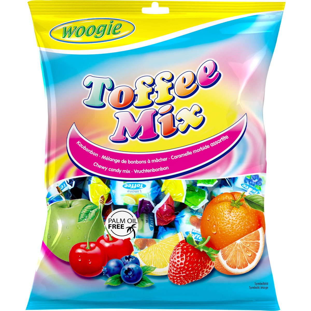 WOOGIE Toffee Mix Kaubonbons 160g