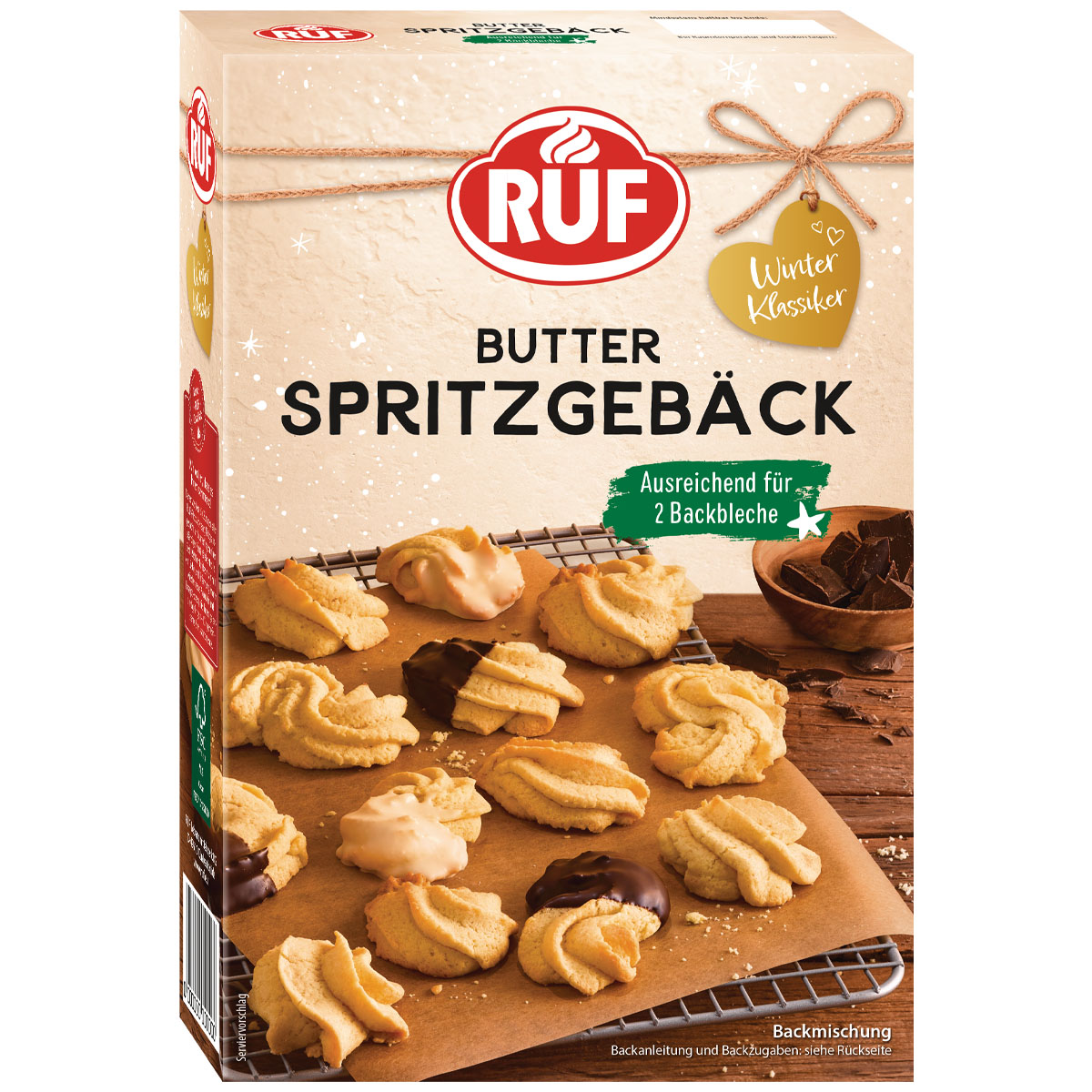 RUF Butter Spritzgebäck Backmischung 500g