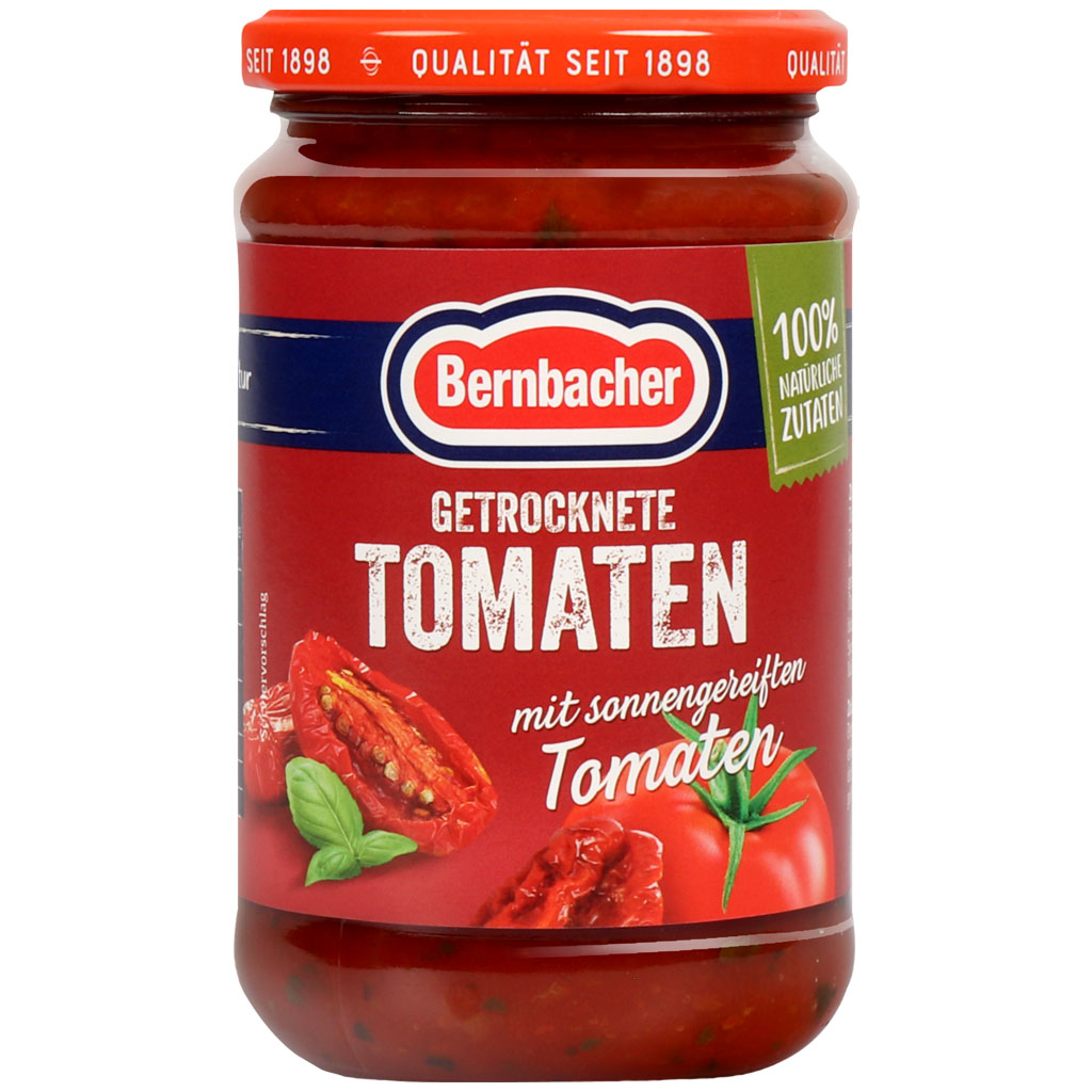 BERNBACHER Getrocknete Tomaten mit sonnengereiften Tomaten 400g