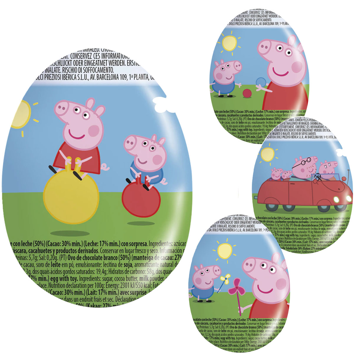 PEPPA PIG Schoko Überraschungsei 20g