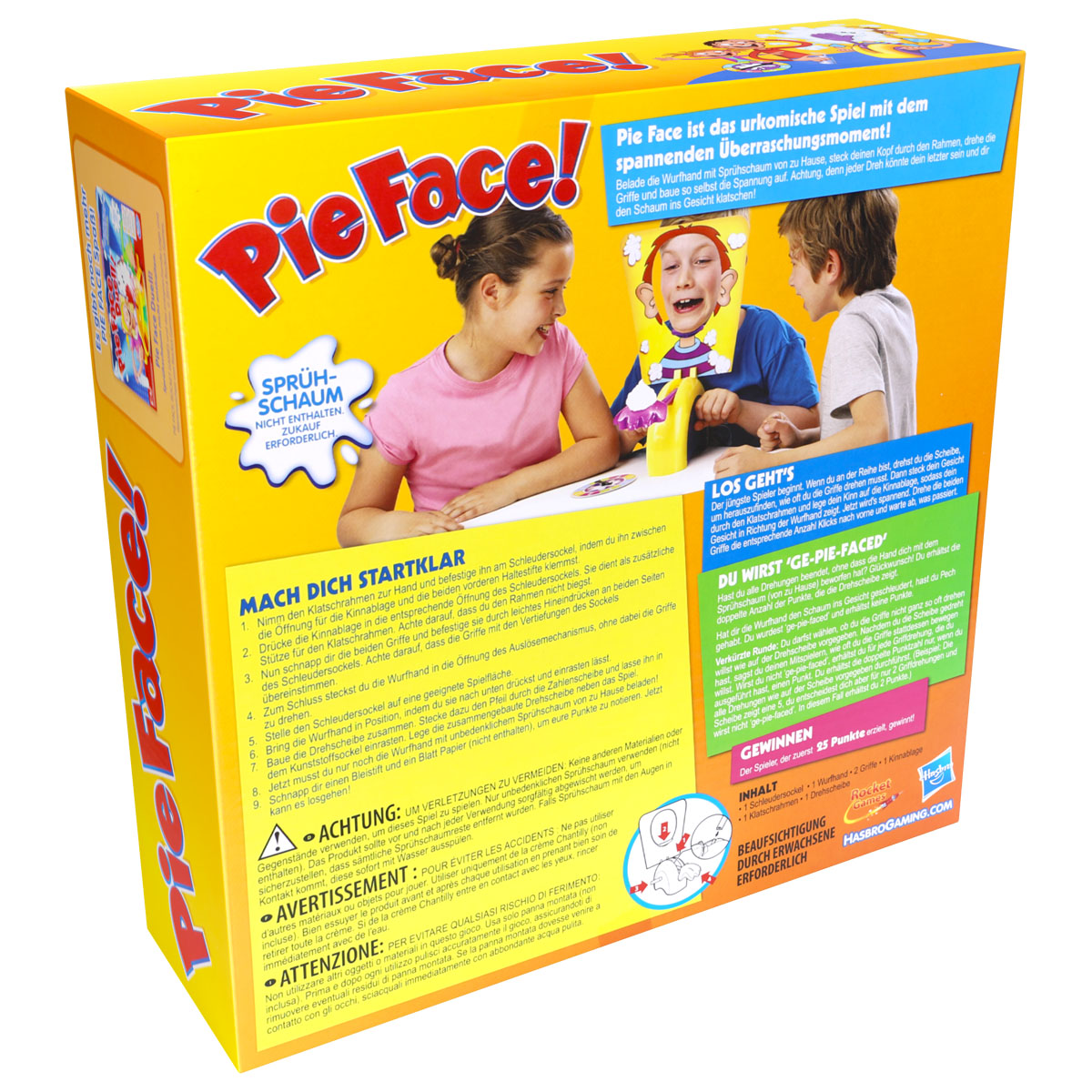 HASBRO GAMING Pie Face! Gemeinschaftsspiel