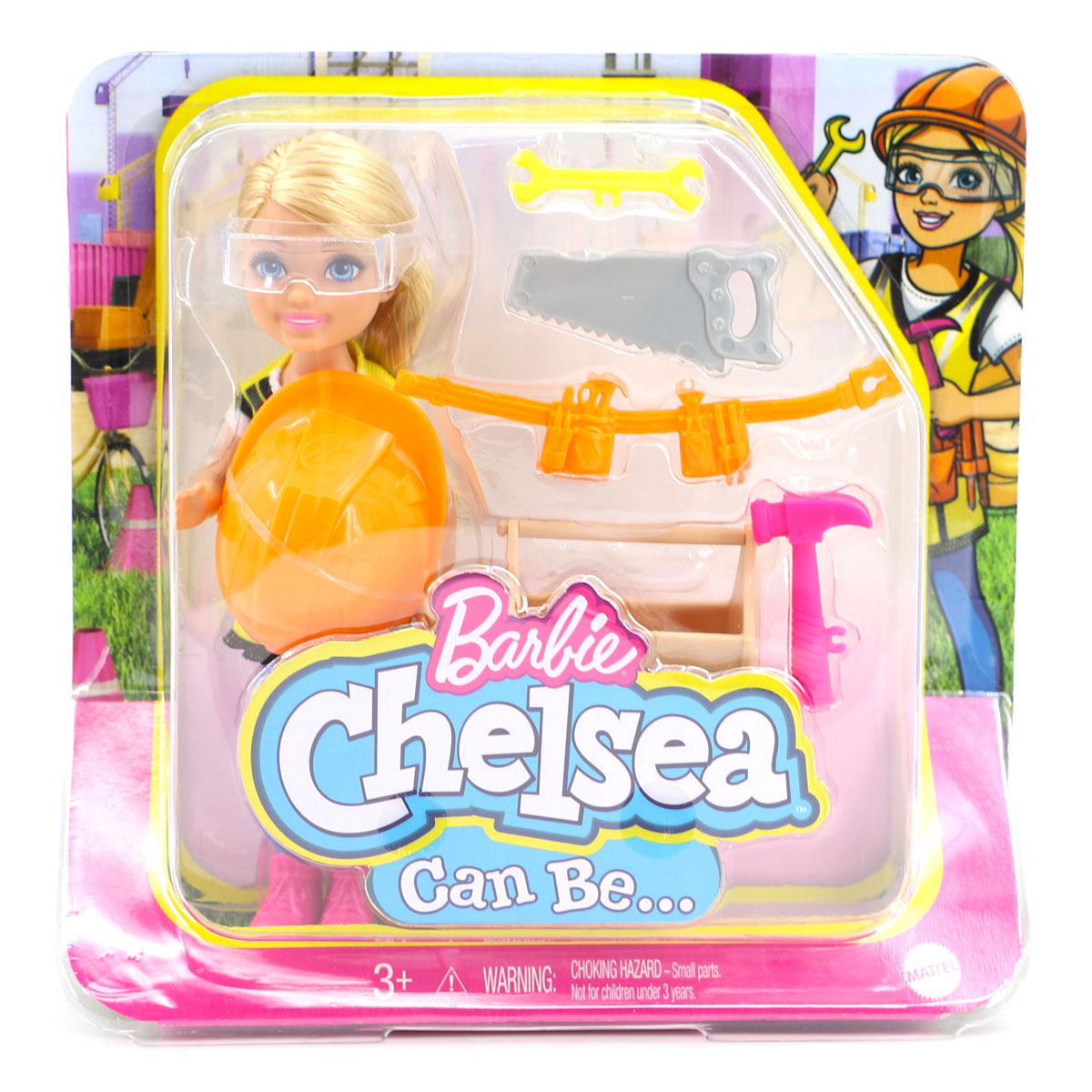 BARBIE - Chelsea Can Be Handwerkerin Puppe mit Zubehör