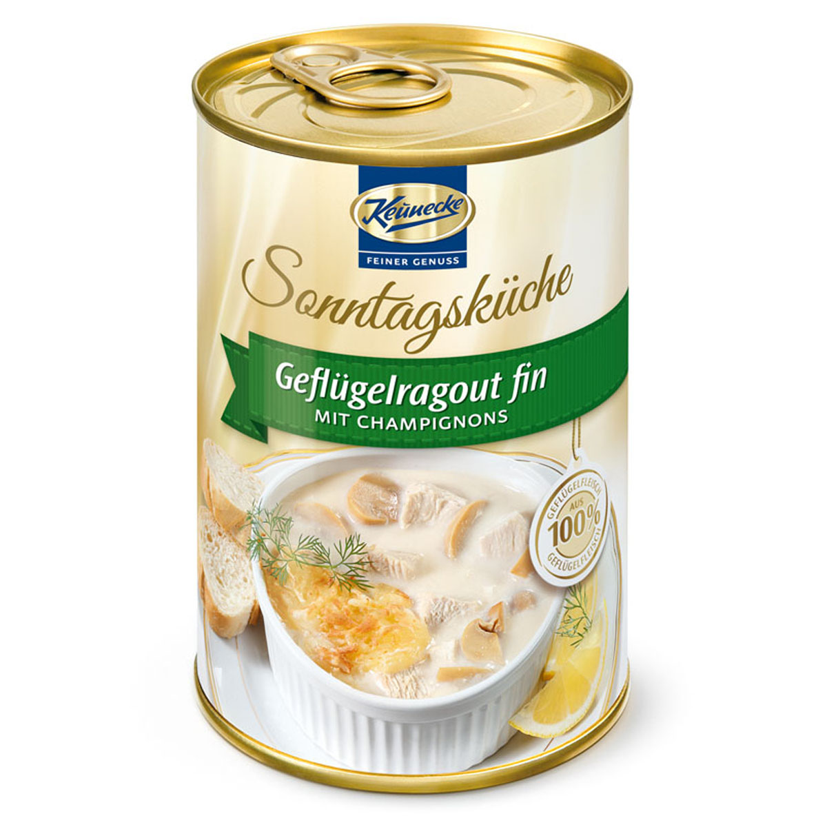 KEUNECKE - Geflügelragout fin mit Champignons 400g