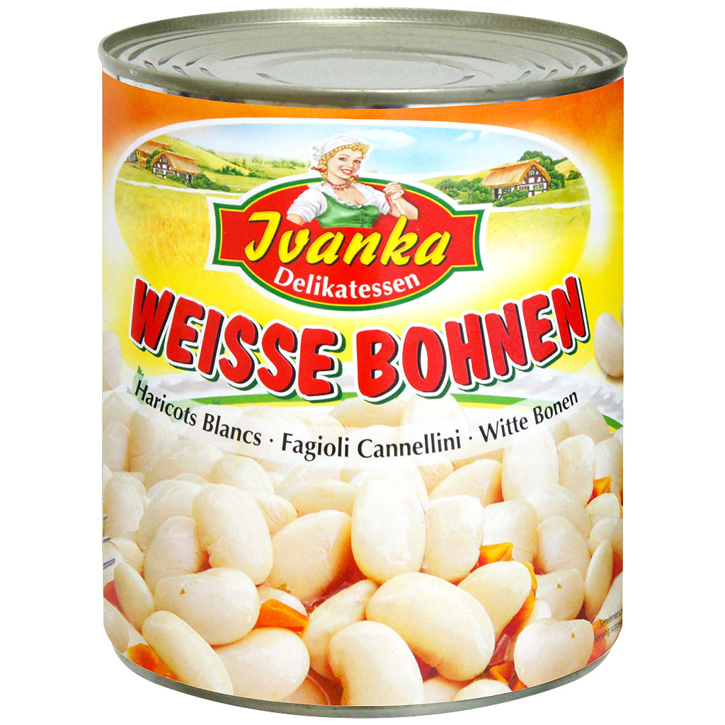 IVANKA - Weisse Bohnen 480g