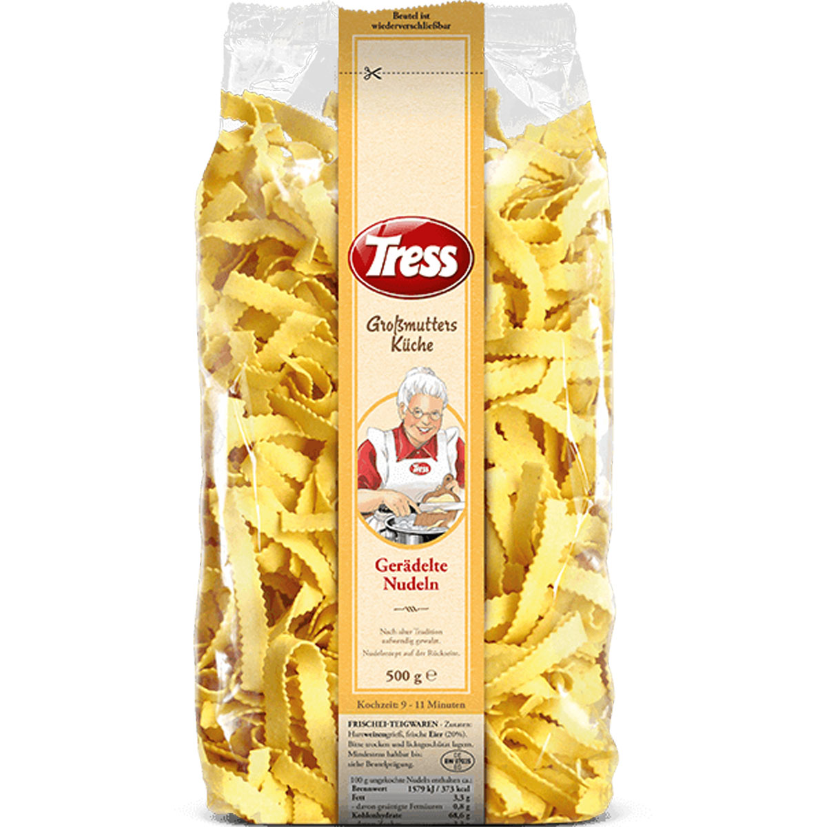 TRESS - Großmutters Küche Gerädelte Nudeln 500g