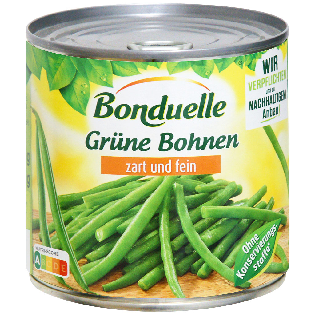 BONDUELLE Grüne Bohnen Feine Auslese 400g/220g