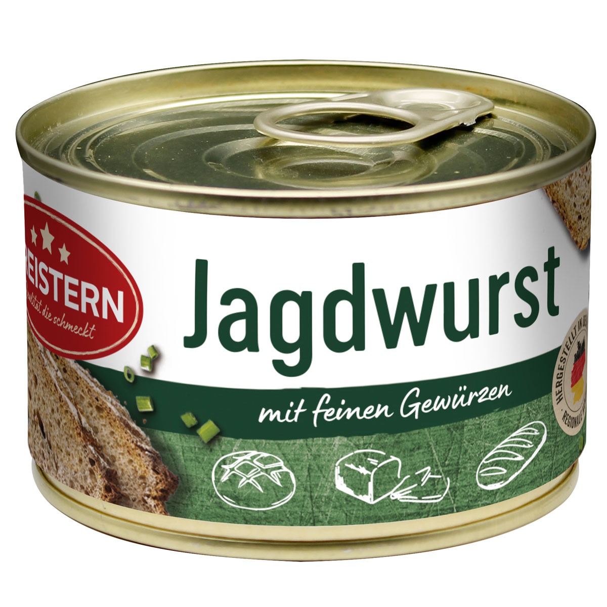 DREISTERN Jagdwurst mit feinen Gewürzen 160g