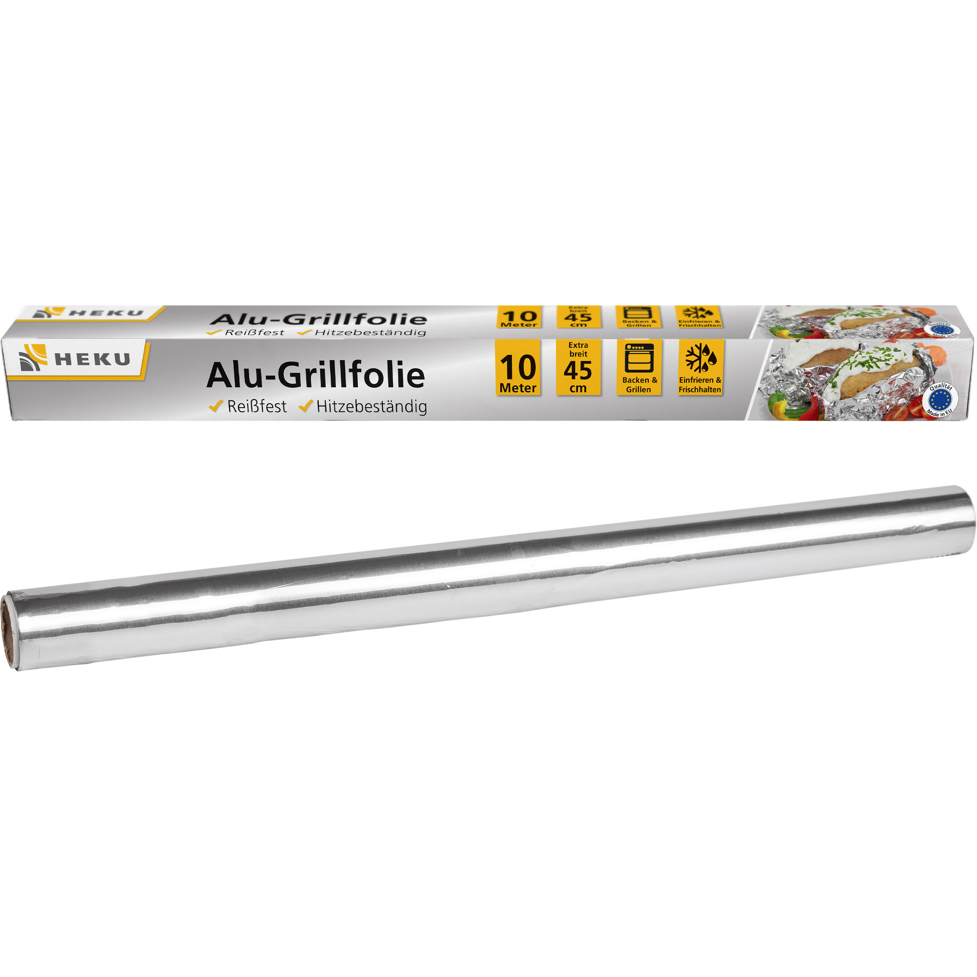 HEKU Alu-Grillfolie 10m, 45cm breit