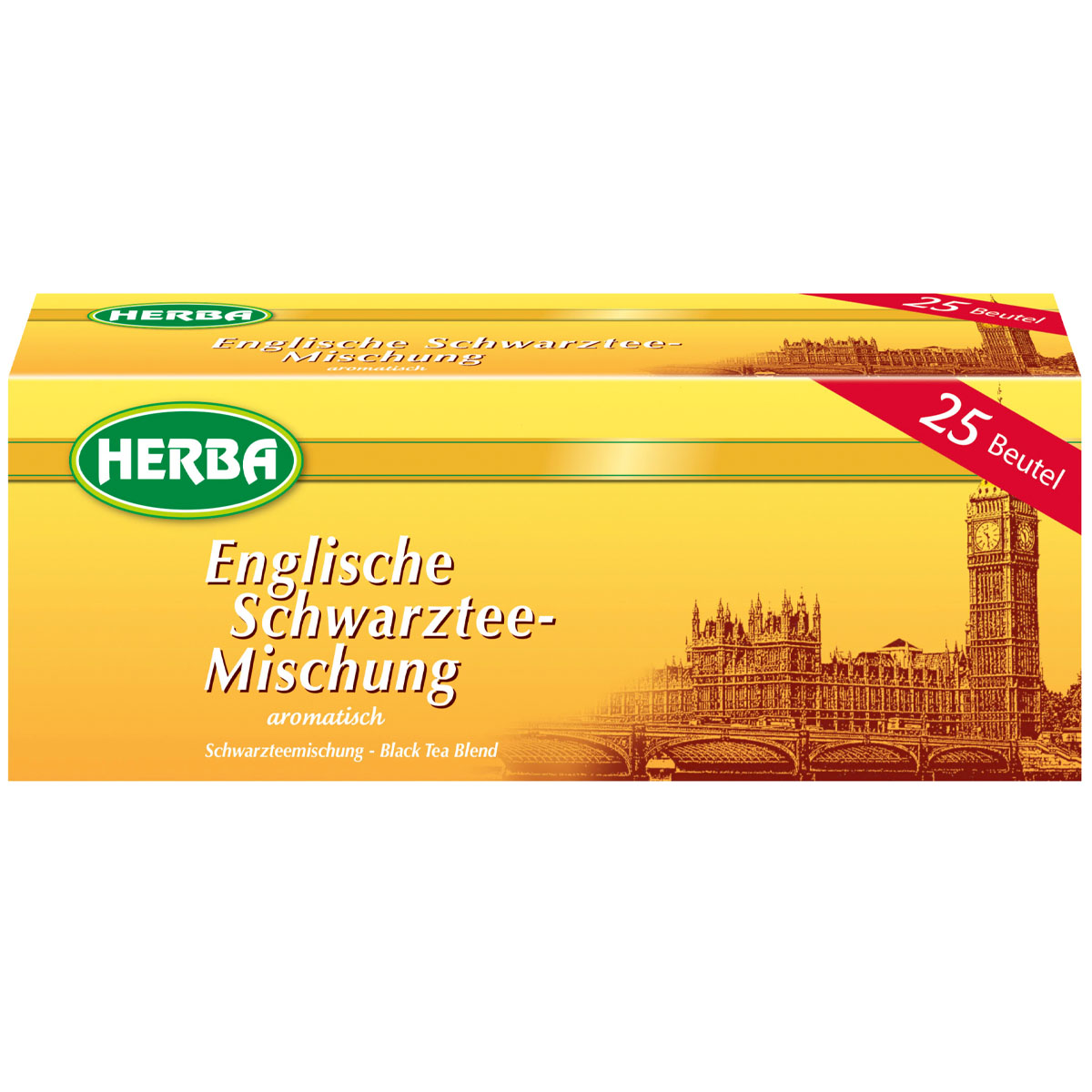 HERBA - Englische Schwarztee Mischung 25 Beutel