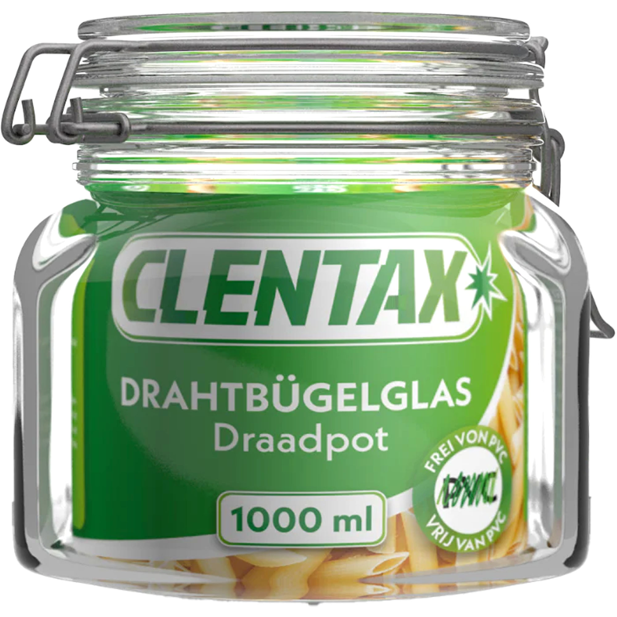CLENTAX Drahtbügelglas 1000ml