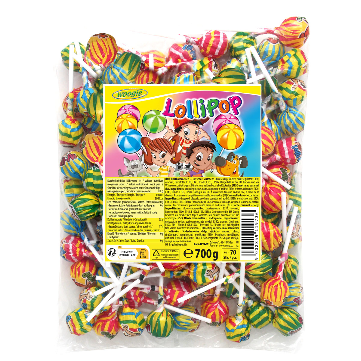 WOOGIE LolliPop 700g