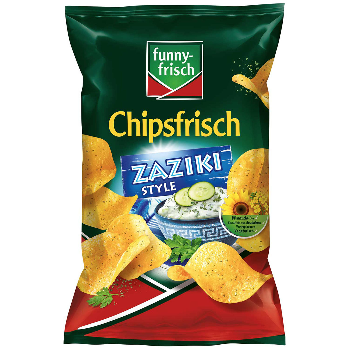 FUNNY FRISCH Chipsfrisch Zaziki Style 150g