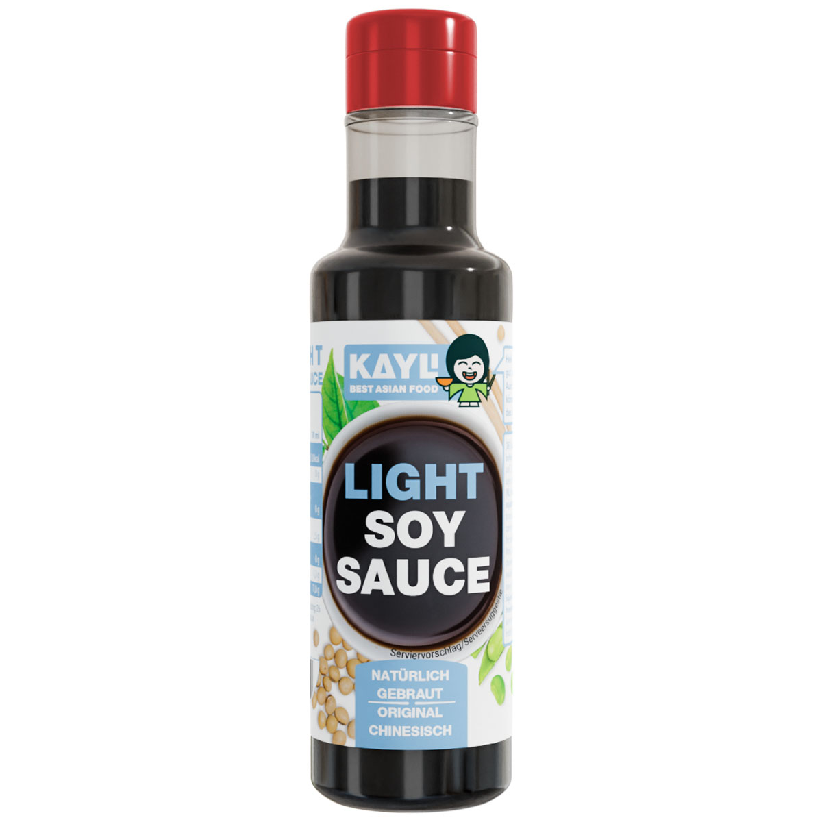 KAY LI Light Soy Sauce 150ml (MHD 16.11.2024)