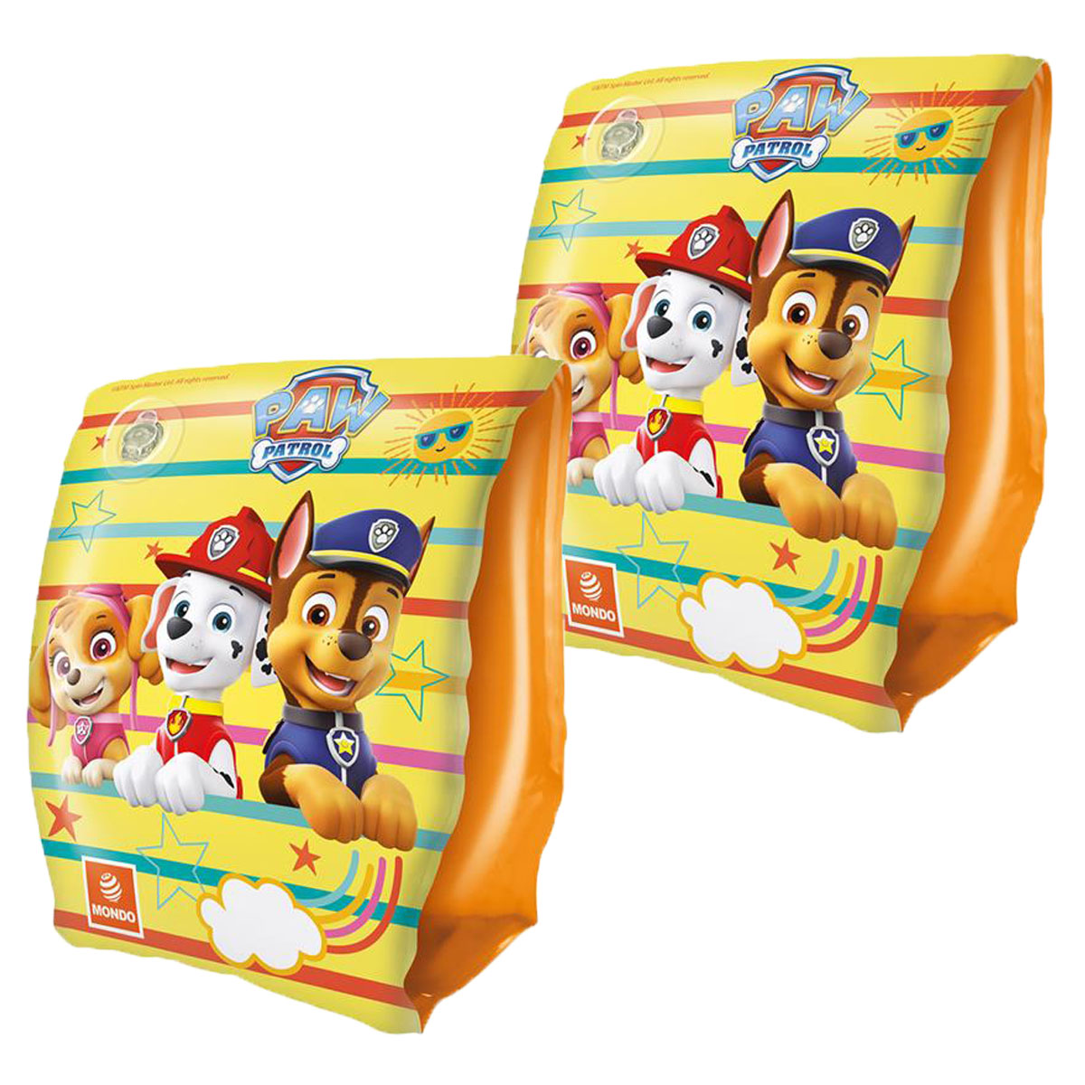 MONDO Paw Patrol Schwimmflügel Schwimmhilfe für Kinder 15x23cm