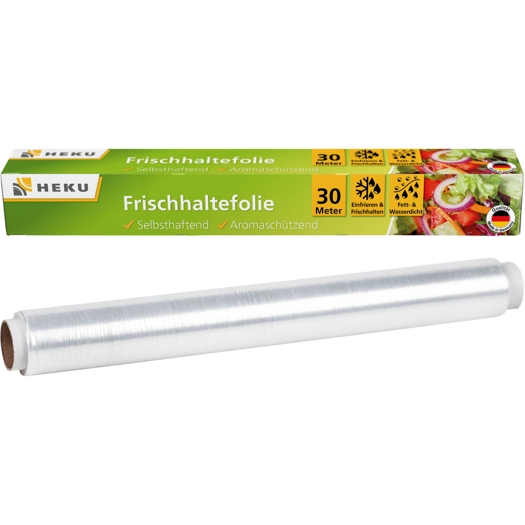 HEKU Frischhaltefolie 30m mit Säge, 29cm breit