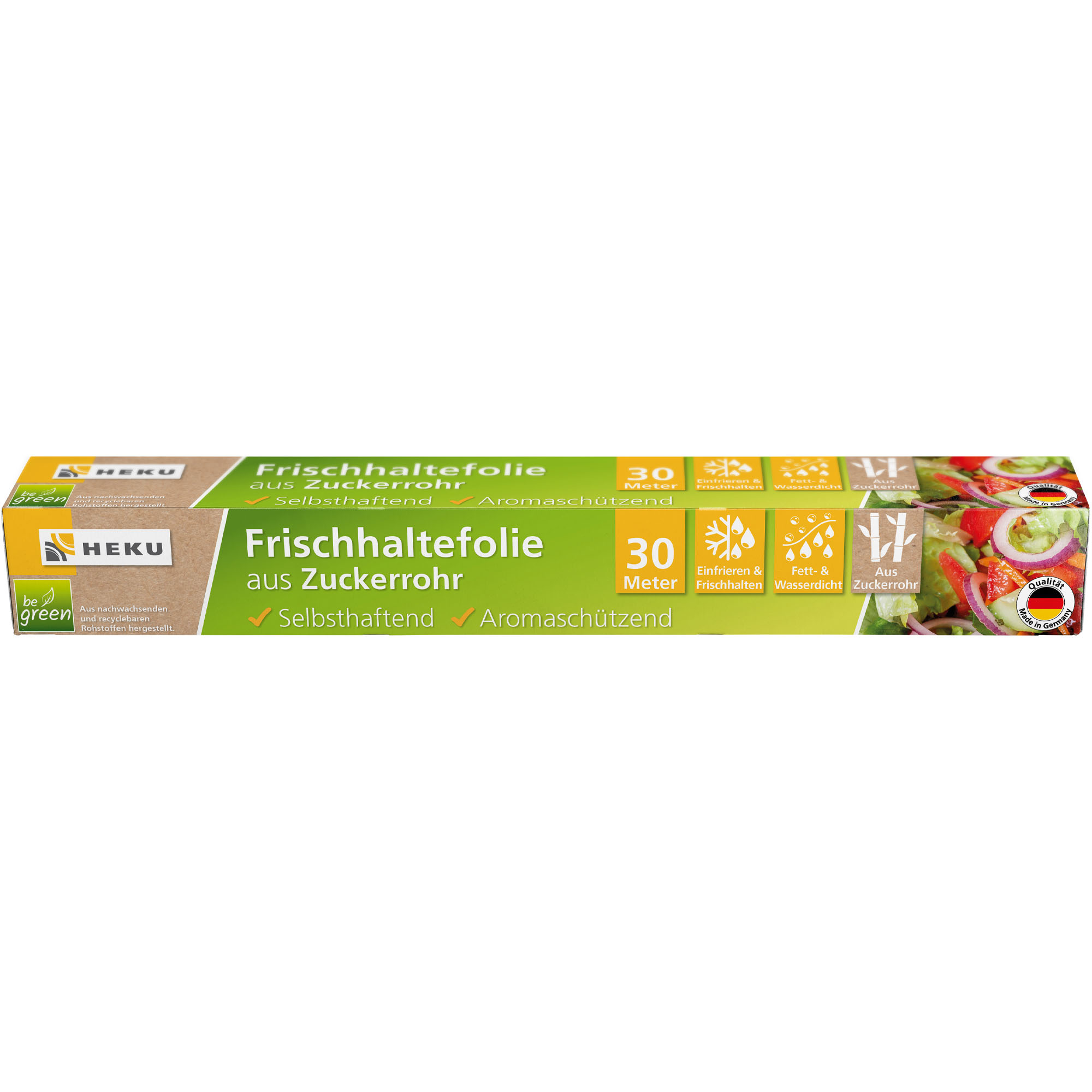 HEKU Frischhaltefolie 30m aus Zuckerrohr, 30x29cm