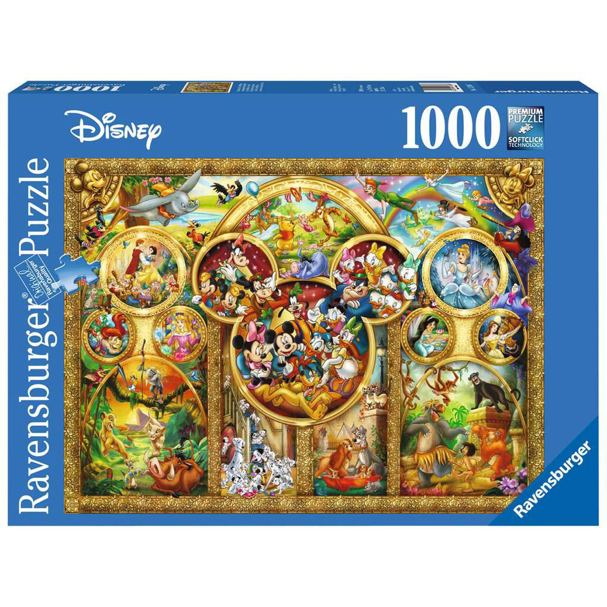 RAVENSBURGER Puzzle Die schönsten Disney Themen 1000 Teile