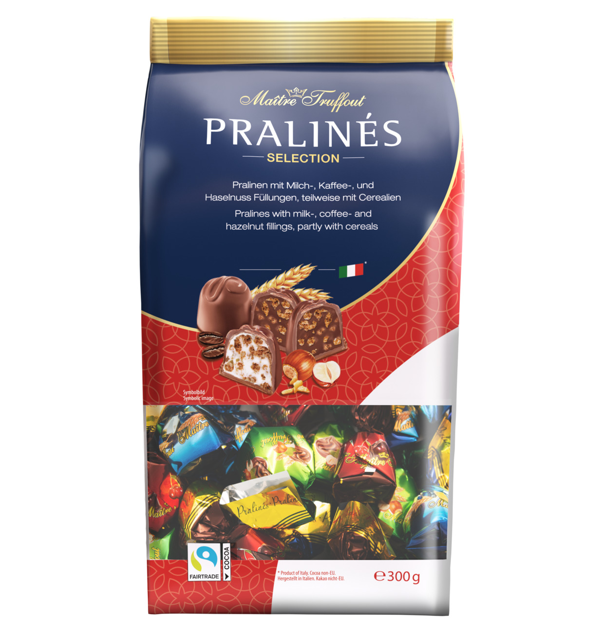 MÂITRE TRUFFOUT Pralinés Crispy Mix 300g