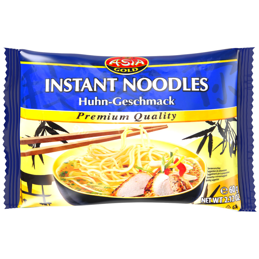 ASIA GOLD Instant Noodles Huhngeschmack 60g
