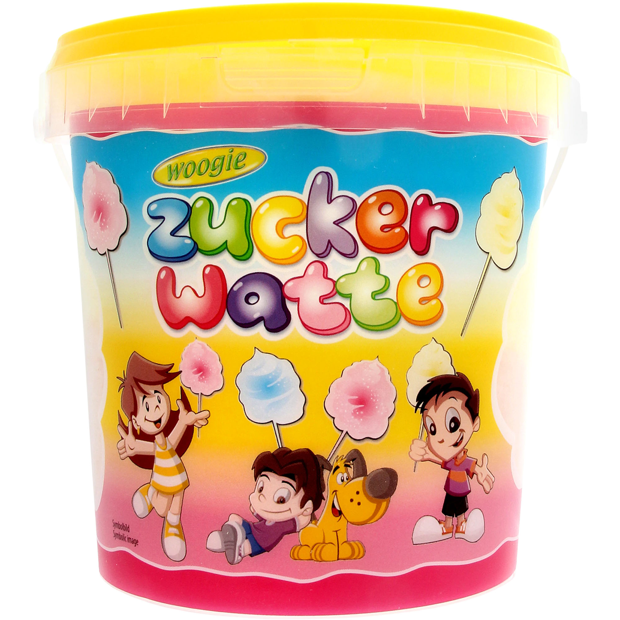 WOOGIE Zuckerwatte Eimer 50g