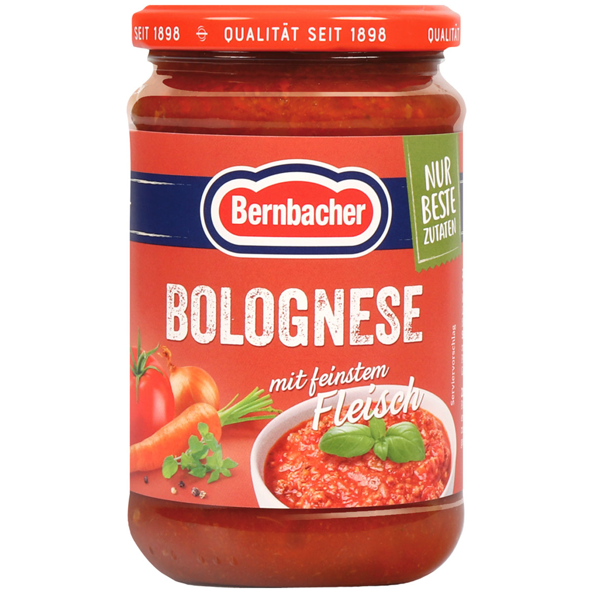 BERNBACHER Bolognese mit feinstem Fleisch 400g