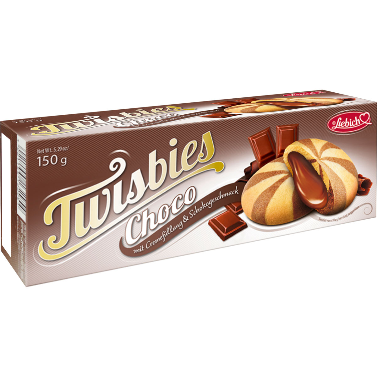 LIEBICH Twisbies Choco 150g