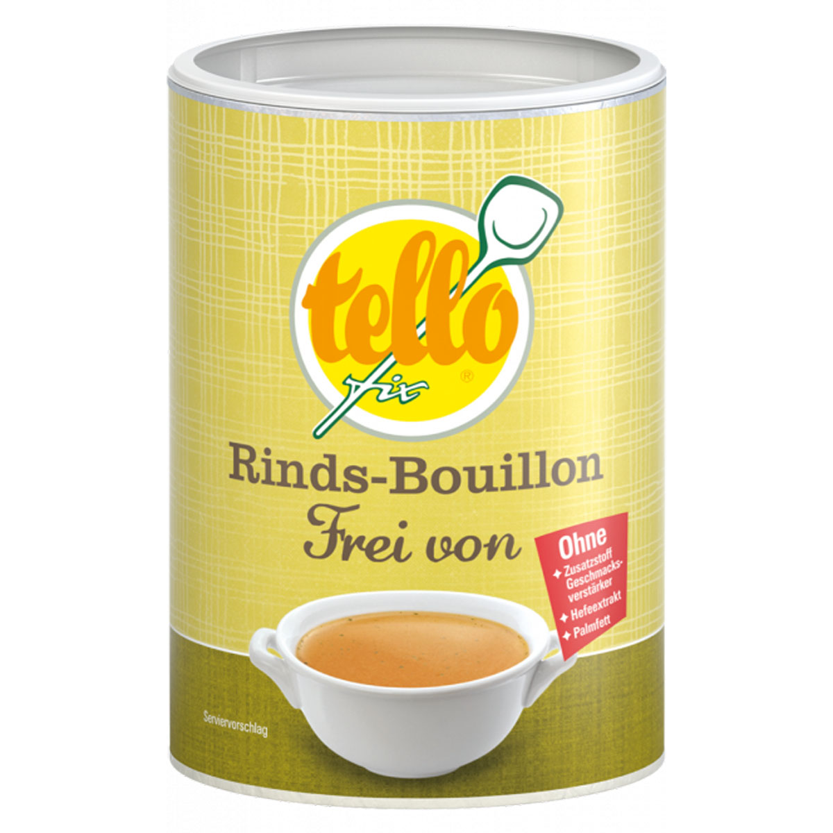 TELLOFIX Rinds-Bouillon Frei von 242g